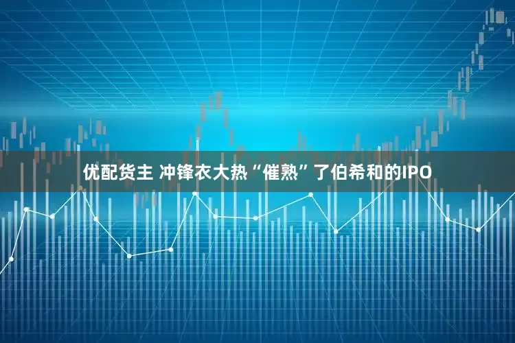 优配货主 冲锋衣大热“催熟”了伯希和的IPO